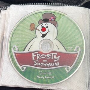 Frosty the Snowman DVD - Green and Red